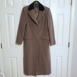 Vintage wool trench coat